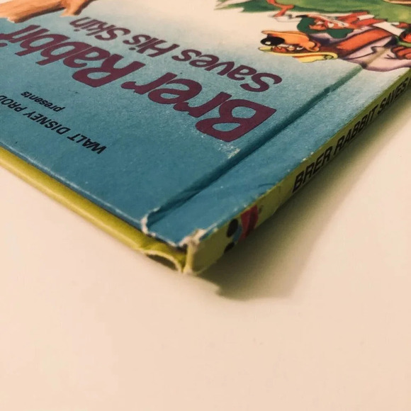 Vintage 1979 Brer Rabbit Saves His Skin  Disney Wonderful World of Reading Book - Picture 5 of 16